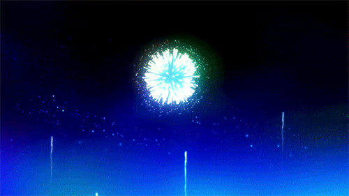 Wine Fireworks Cute Happy New Year GIF | GIFDB.com
